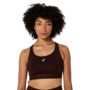 Asics Road Compression Bra - coffee