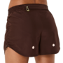 Asics Nagino Run Adjustable 4In Short - coffee