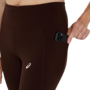 Asics Nagino Run Adjustable Tight - coffee