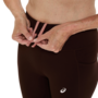 Asics Nagino Run Adjustable Tight - coffee