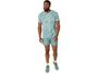Asics Core All Over Print Ss Top - light celadon/celadon