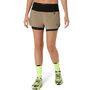 Asics Fujitrail 2-N-1 Short - pepper/performance black