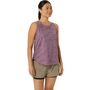 Asics Road All Over Print Tank - dusty mauve