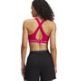 Under Armour Crossback Mid Bra - shaded fuchsia