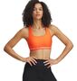 Under Armour Crossback Mid Bra - fire