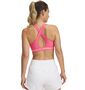 Under Armour Crossback Mid Bra - super pink