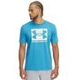 Under Armour Ua Abc Camo Boxed Logo Ss - ether blue