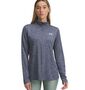Under Armour Tech 1/2 Zip- Twist - downpour gray