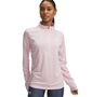 Under Armour Tech 1/2 Zip- Twist - prime pink