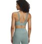 Under Armour Ua Infinity High Zip 2.0 Bra - silica green