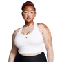 Under Armour Vanish Seamless Mid Bra - white