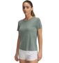 Under Armour Ua Launch Camo Shortsleeve - silica green
