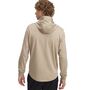 Under Armour Ua Rival Terry Logo Hood - city khaki