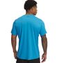 Under Armour Ua Heatgear Fitted Ss - ether blue