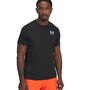 Under Armour Ua Heatgear Fitted Ss - black