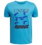 Under Armour Ua B Split Big Logo Ss - ether blue