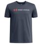 Under Armour Ua B Logo Wordmark Ss - downpour gray