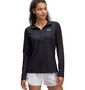 Under Armour Tech Rib 1/2 Zip - black
