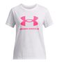 Under Armour Ua Big Logo Ss - white