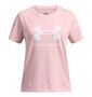 Under Armour Ua Big Logo Ss - prime pink