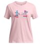 Under Armour Ua Big Logo Ua Fill Ss - prime pink