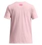 Under Armour Ua Big Logo Ua Fill Ss - prime pink