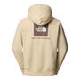 The North Face M Raglan Box Nse Hoodie - gravel/smokey brown