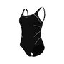 Arena W Jewel One Piece Low C Cup R - black-white