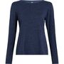 McKINLEY Da.-Langarmshirt Hunu Ls W - melange/navy