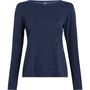 McKINLEY Da.-Langarmshirt Hunu Ls W - melange/navy