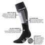 CEP Cep Thermo Socks, Skiing, Tall - black/grey