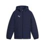 Puma teamADDITIONS Hooded Padded Jacket Jr - blau