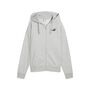Puma ESS Small No. 1 Logo Comfort Full-Zip Hoodie TR - grau
