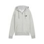 Puma ESS Small No. 1 Logo Comfort Full-Zip Hoodie FL - grau