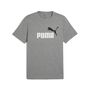 Puma ESS 2 COLOR No. 1 Logo Tee - grau