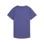 Puma W TAD ESSENTIAL VNECK Tee - blau