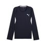 Puma M CROSS THE LINE LS TEE 3.0 - blau