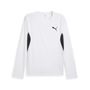 Puma M CROSS THE LINE LS TEE 3.0 - weiss