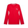 Puma M CROSS THE LINE LS TEE 3.0 - rot