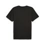 Puma M TAD ESSENTIALS Solid Cat Tee (CF big cat) - schwarz