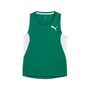Puma W CROSS THE LINE SINGLET 3.0 - gr�n