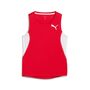 Puma W CROSS THE LINE SINGLET 3.0 - rot