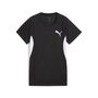 Puma W CROSS THE LINE TEE 3.0 - schwarz