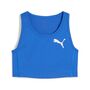Puma W CROSS THE LINE CROP TOP 3.0 - blau