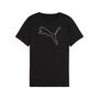 Puma TAD ESS Cat Logo Tee G - schwarz