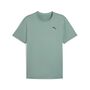 Puma M TAD ESSENTIALS SOLID CAT TEE (LC small cat) - grn