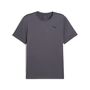 Puma M TAD ESSENTIALS SOLID CAT TEE (LC small cat) - grau