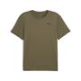 Puma M TAD ESSENTIALS SOLID CAT TEE (LC small cat) - grn