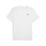 Puma M TAD ESSENTIALS SOLID CAT TEE (LC small cat) - weiss