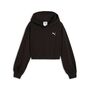 Puma WARDROBE ESS Short Length Hoodie TR G - schwarz 